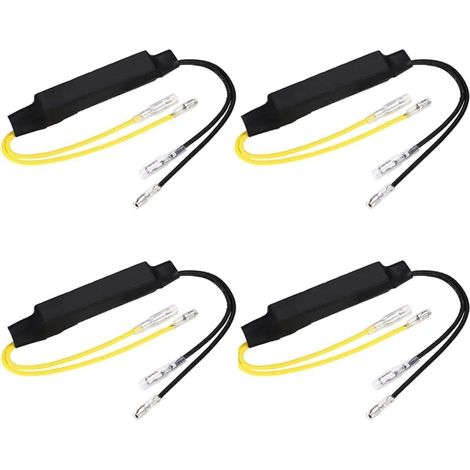 Resistance Clignotant LED Moto,Clignotant Moto LED 12V 30W 15Ω,Résistance De Charge pour Motos,VTT,Motos Tout-terrain,pour Voiture 21W,pour et (1/5)
