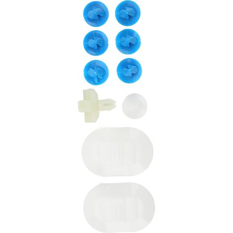 Kit de 10 clips de fixation pour bas de caisse de voiture 1610186180, force de serrage élevée, compatible avec Citroën DS3 2009-2015 (1/5)