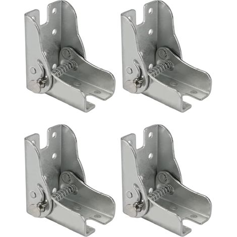 Sollbry piezas de soportes para patas de mesa plegables, bisagras autoblocantes, bisagras para patas de mesa plegables, patas de mesa y patas de cama (1/5)