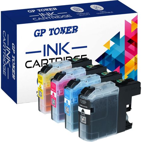 4x Tinte für Brother GP-B123CMYK GP (1/5)