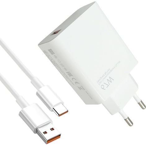 Cargador rápido de 67 W, adaptador de carga para Note 13 12 11Pro 11S 10 11 Ultra 11i 10T Lite Poco X6 M6 X5 Pro (1/5)