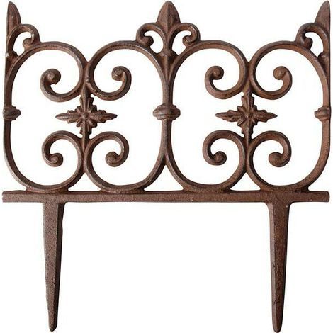 Bordurette Jardin Victorienne en Fonte 26 cm (1/3)
