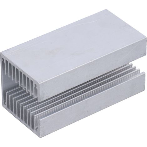 Radiateur en forme de U, 100x50x50mm, dissipateur thermique en aluminium, accessoires de refroidissement et de dissipation de chaleur. (1/5)