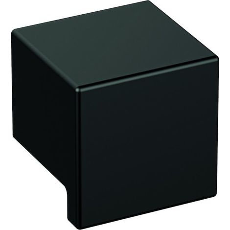 HEWI Möbelknopf 547.32B4 Ku.90 tiefschwarz ma - 547.32B4 90 (1/3)