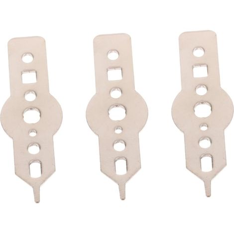 3 Pièces Accessoires Clé De Manutention en Métal Outils Pratiques Outil Portable Petit Accessoire Petite Clé Outil pour Outils De Réparation De Tête Fournitures Pratiques Acier (1/5)