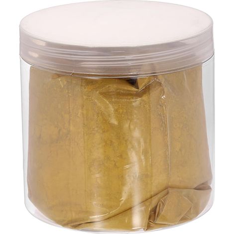 Poudre d'oxyde de fer pigment pour béton 800 maille 7oz (200g) pigment pour joint à base d'oxyde de fer pour peinture de carrelage pastel béton ciment, Jaune citron (1/5)