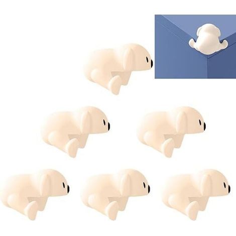 Eckenschutz – Weiche, welpenförmige Kantenschützer, Eckenpuffer, Jingan Baby-Tischecken (1/4)