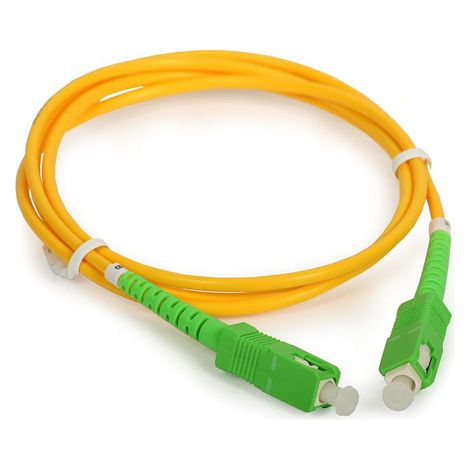 Cable Microconnect FIB884001 InfiniBand/Fibra Óptica de 1 m, conector SC amarillo (1/2)