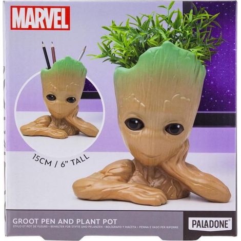Paladone PP9521GT maceta Marrón, Verde Cerámico