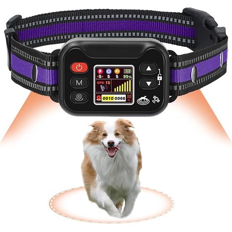 Billg Cloture Electrique pour Chien, 3 Modes Clôture Anti-Fugue, Résistant à L’Eau Collier de Dressage pour Grands Espaces Ouverts et Utilisation en Extérieur, Portée de 20 à 2000 M (1/5)