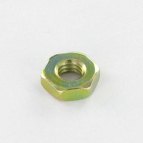 Écrou hexagonale M4 Epaisseur 2.5 SURPLAT 8 Bichromaté-100 pièces