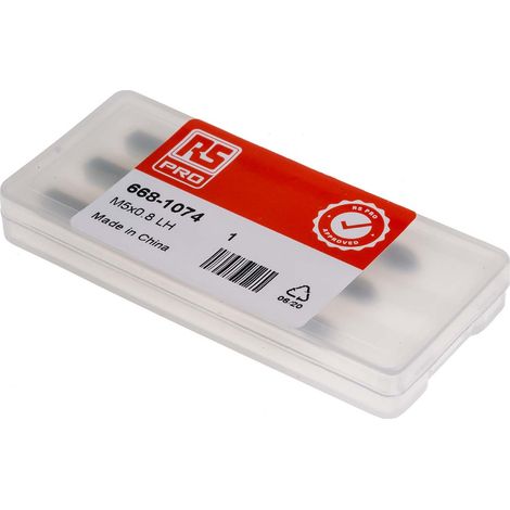 Taraud M5, pas de 0.8mm, Métrique, HSS ( Prix pour 1 Jeu ) (1/4)