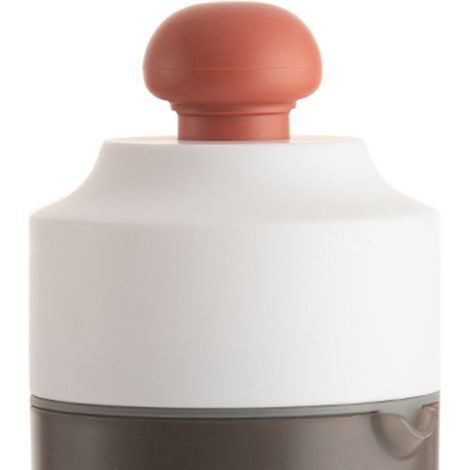 Extracteur de jus manuel créatif, mini extracteur de jus portable, petit séparateur de fruits DIY, presse-agrumes blanc (1/5)