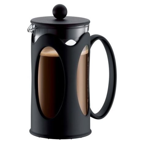 Französische presse 3 tassen 0,35 l schwarz - Bodum - 10682-01 (1/5)