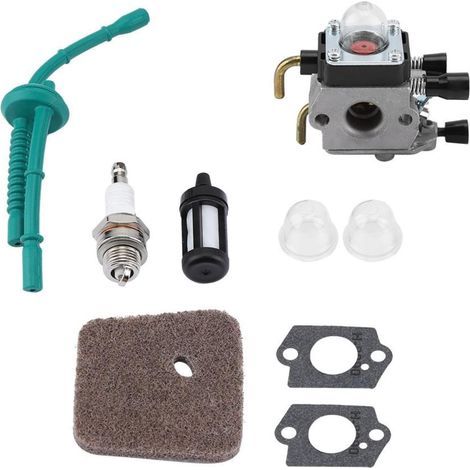 Kit Carburateur, Débroussailleuse Carburateur Kit, C1Q-S97 Carburateur avec Joint de Bougie Filtre à Air pour FS55 FS25 FS38 FS45 FS45C FS55C (1/4)