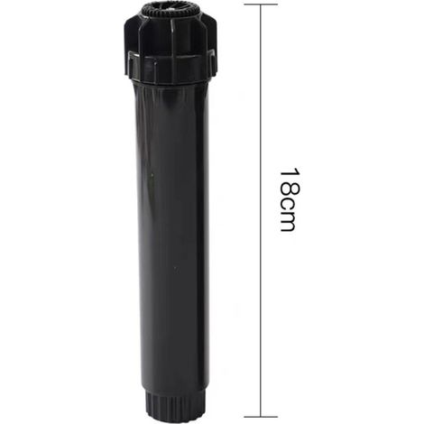 Arroseur Escamotable 1/2 Pouce Version Longue - Tête d'Arrosage à Diffusion pour Pelouse, Jardin, Parterres de Fleurs et Espaces Verts