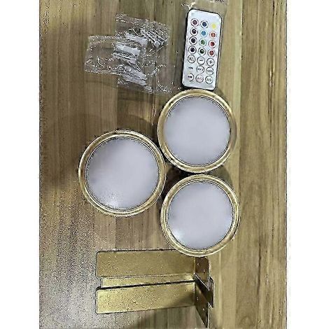 Lampes murales Topveden pour tableaux compatibles avec les affiches Topveden sans fil et rechargeables - Or (1/5)