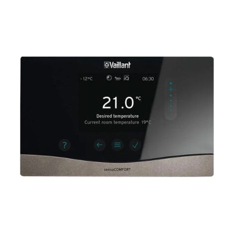Vaillant Thermostat Unité de Contrôle Climatique Hebdomadaire SENSOCOMFORT 720 ‭0020260913