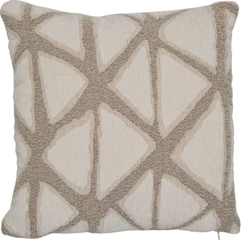 Cuscino dune 40x40cm in jacquard beige - Atmosphera créateur d'intérieur