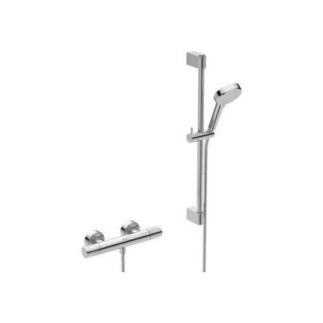 Ensemble de douche thermostatique Okyris chromé - Porcher