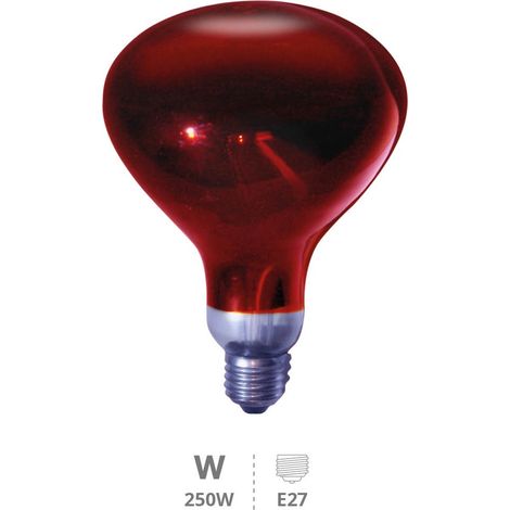 FPLUS bombilla infrarroja 250 w  e27 para estufa pli931 mi 1490 (1/2)