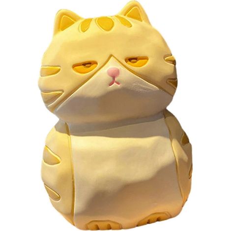 Décoration de tableau de bord de voiture : figurines de chats mignonnes à collectionner, à poser sur un bureau ou à offrir en souvenir.-Style E (1/5)