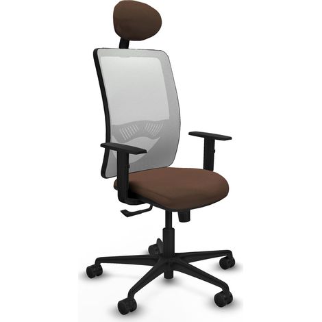 Silla de oficina piqueras y crespo Zulema negro reposabrazos 1D (1/2)