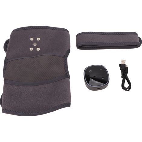 Coussin Massage Genou 3 Modes Chauffant Électrique Sans Fil Portable pour Douleurs Articulaires (1/5)