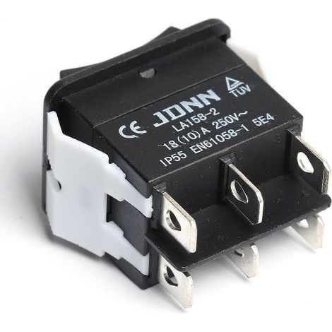 JDNN Micro LA158-2 10A 250V Wasserdichter elektrischer Steuerschalter (1/4)