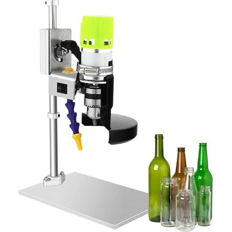 Machine électrique de découpe de bouteilles de vin en verre et en céramique, meulage, perçage et découpe multifonctions (1/5)