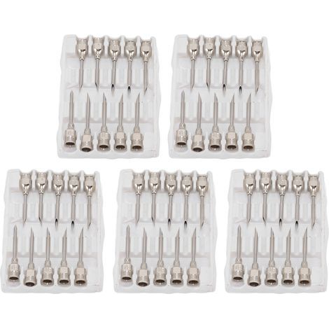 Aiguilles d'injection de volaille en acier inoxydable, aiguille de porc bovin, accessoires de vache 16x20mm/0,6x0,8 pouces (1/5)