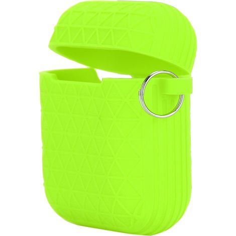 Étui de protection pour écouteurs Bluetooth AirPods, couleur vive (vert) (1/5)