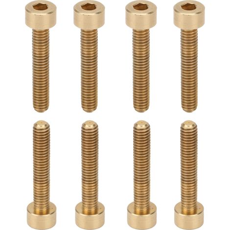 50 vis à tête hexagonale creuse en cuivre, outils de fixation, fournitures industrielles M4M4x22 (1/5)