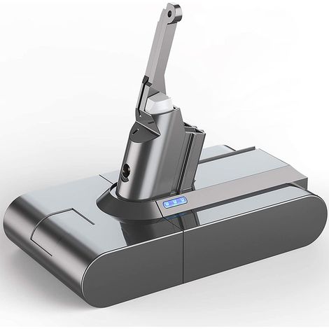 Batterie Lithium-ion 21.6V 6000mAh pour aspirateur Dyson V8 – Compatible SV10, Animal, Absolute – Temps de charge 5h