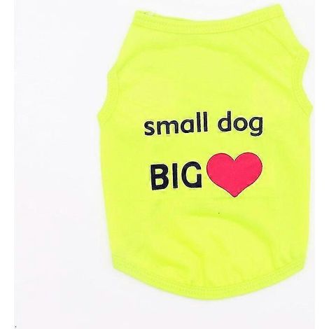 Ropa de verano para perros Camiseta para mascotas Lindo chaleco estampado para perros pequeños y medianos Accesorios Chaleco para cachorros y gatos Ropa de algodón Disfraces 21 (1/5)