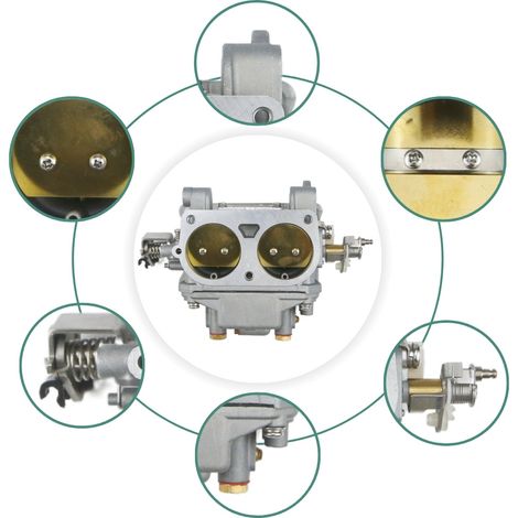6J4-14301-05 Carburetor for Yamaha outboard motors, 6F6-14301-06 Drive motors for fishing boats (1/4)
