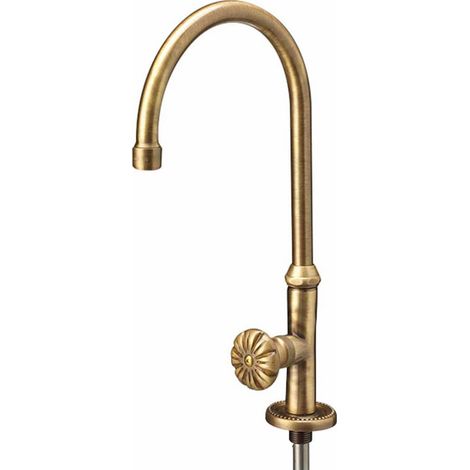 Rubinetto per Fontana da Giardino a Sfera in Ottone Belfer RUB/009 (1/2)