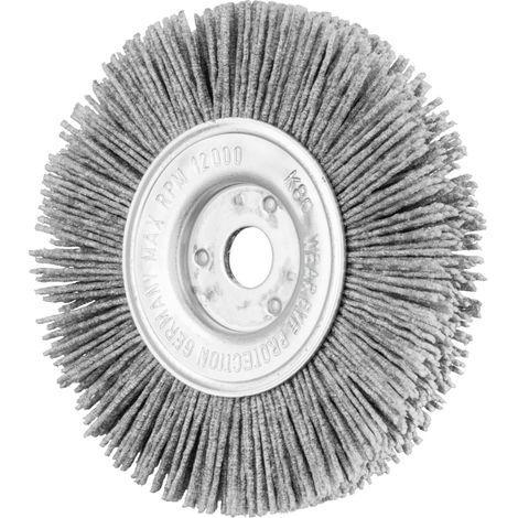 PFERD TOOLS Rundbürste schmal ungezopft RBU Ø100x12x12 mm Bohrung SiC-Filament-Ø0,90 Korn 80 2 Stk