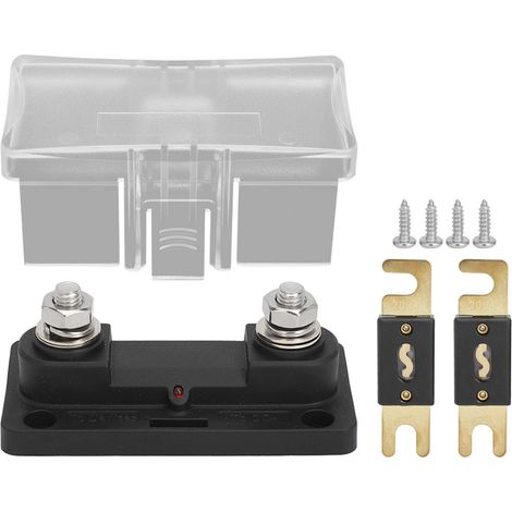 ANL porte-fusible avec indicateur LED M8 Protection de Circuit pour voiture RV Yacht DC48V 2 pièces 200A pièces