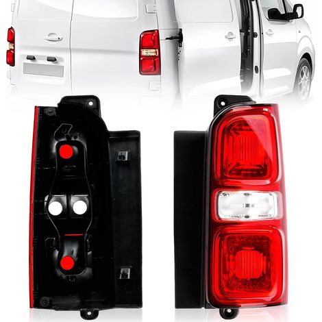 Feu arrière droit pour TRAVELLER/EXPERT (V), JUMPY (V) SPACETOURER (V), DISPATCH, PROACE à partir de 2016, VIVARO C, ZAFIRA LIFE (K0) à partir de 2019 Pièces de rechange 9808243080 E-Mark (1/5)