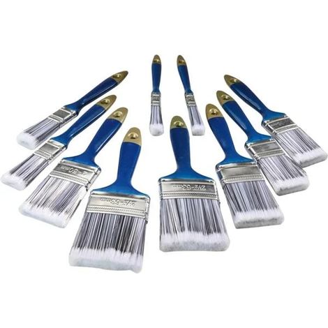 Set de pinceles 10 piezas con cerdas especiales (1/3)