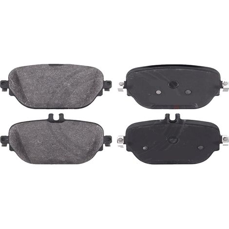 KIT PASTIGLIE FRENO POSTERIORI compatibile con MERCEDES-BENZ CLS (C257) / PASTIGLIE FRENANTI AUTO OEM P 50 138 / 39724 , / SOSTITUZIONE DIRETTA / BASSA POLVERE / SILENZIOSO (1/4)