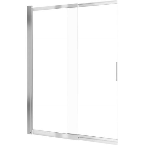 deante Prizma KTJ073R mampara de bañera 100x140 cm cromado