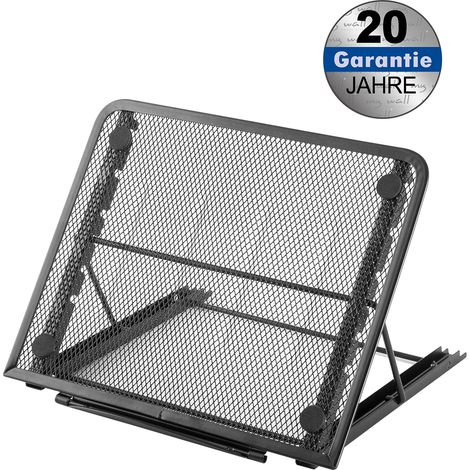 myWall HT5L - Tablet Stand (Ergonomisches Design für Laptop und Tablet, Tablet Stand, Anti-Überhitzung, Sicherheitsstopper und Anti-Rutsch-Gummibeschichtung de)