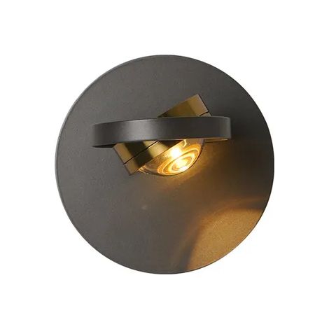 Lampe Murale Vent Crème Lampe De Chevet Scandinave Lampe Murale Couloir Allée Lampe Murale À Spectre Complet Applique Murale -Noir - Couleurs Chaudes