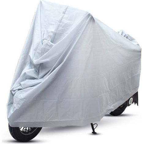 Housse Moto Imperméable Hiver Antidérapante S M L XL Bâche Protection Pluie UV Toutes Saisons Motocyclette Scooter Électrique (1/5)