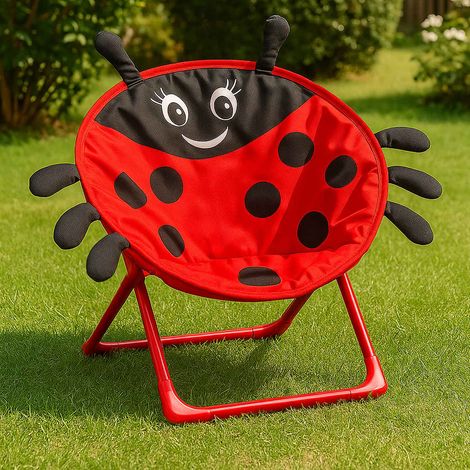 Klappbarer kinder mondstuhl mit tiermotiv