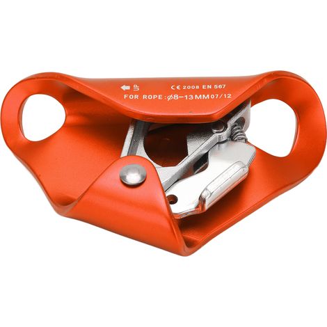 Bloqueur automatique de type poitrine pour l'alpinisme en extérieur, escalade sur corde, équipement d'escalade (orange) (1/5)