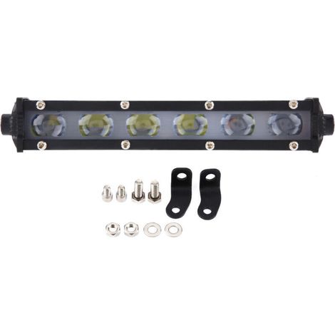 Jeffergarden Barre lumineuse LED anti-poussière pour voiture, éclairage universel à vision claire pour jardin
