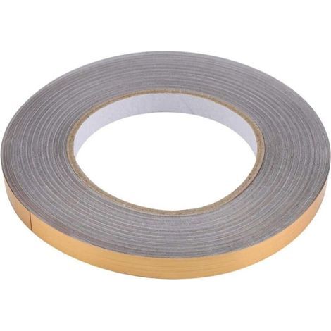 PVC Imperméable à l'eau Feuille Carreaux de Sol Moisissure Bande Adhésive Evier de Cuisine Joint Collant Crevasse Chambre Etage Suceur Plat Ligne Autocollant Coin Ligne Bande de Collage(Or,1cm50m) (1/5)